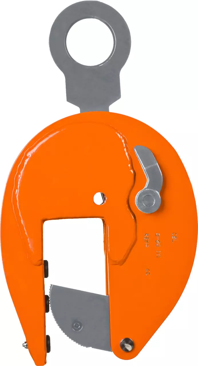 CBL bulb lifting clamp with extra large jaw opening