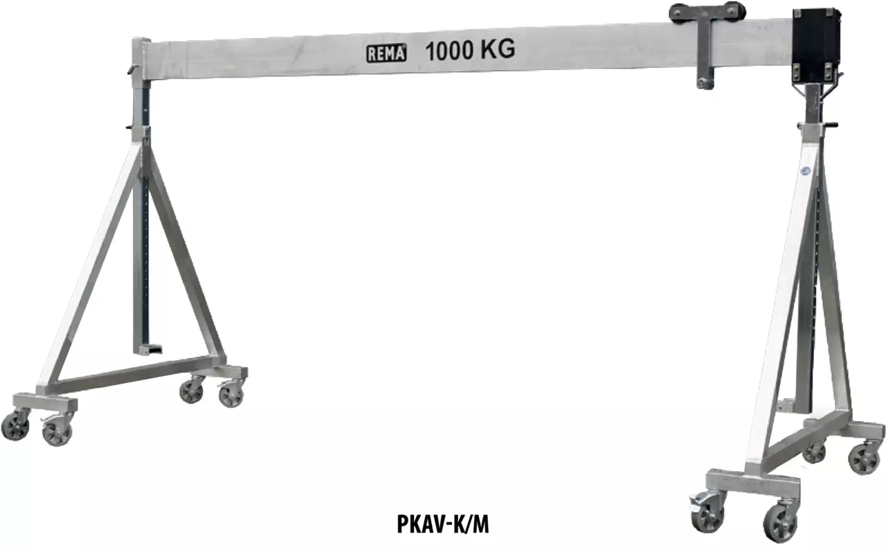  Portal crane REMA PKAV  Mobile, Aluminum