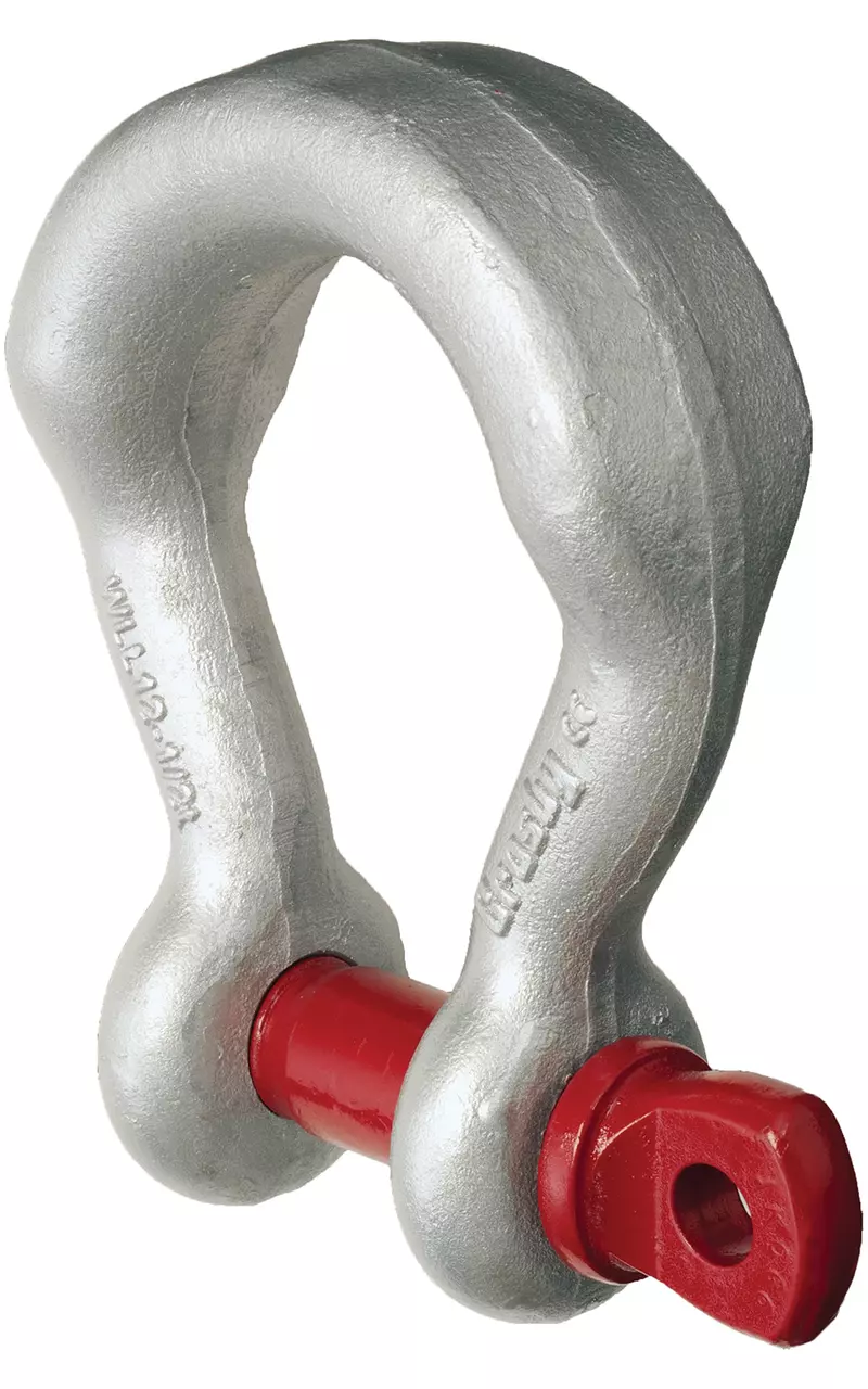 Alloy Screw Pin Shackles, Crosby, Wide Body G-2169