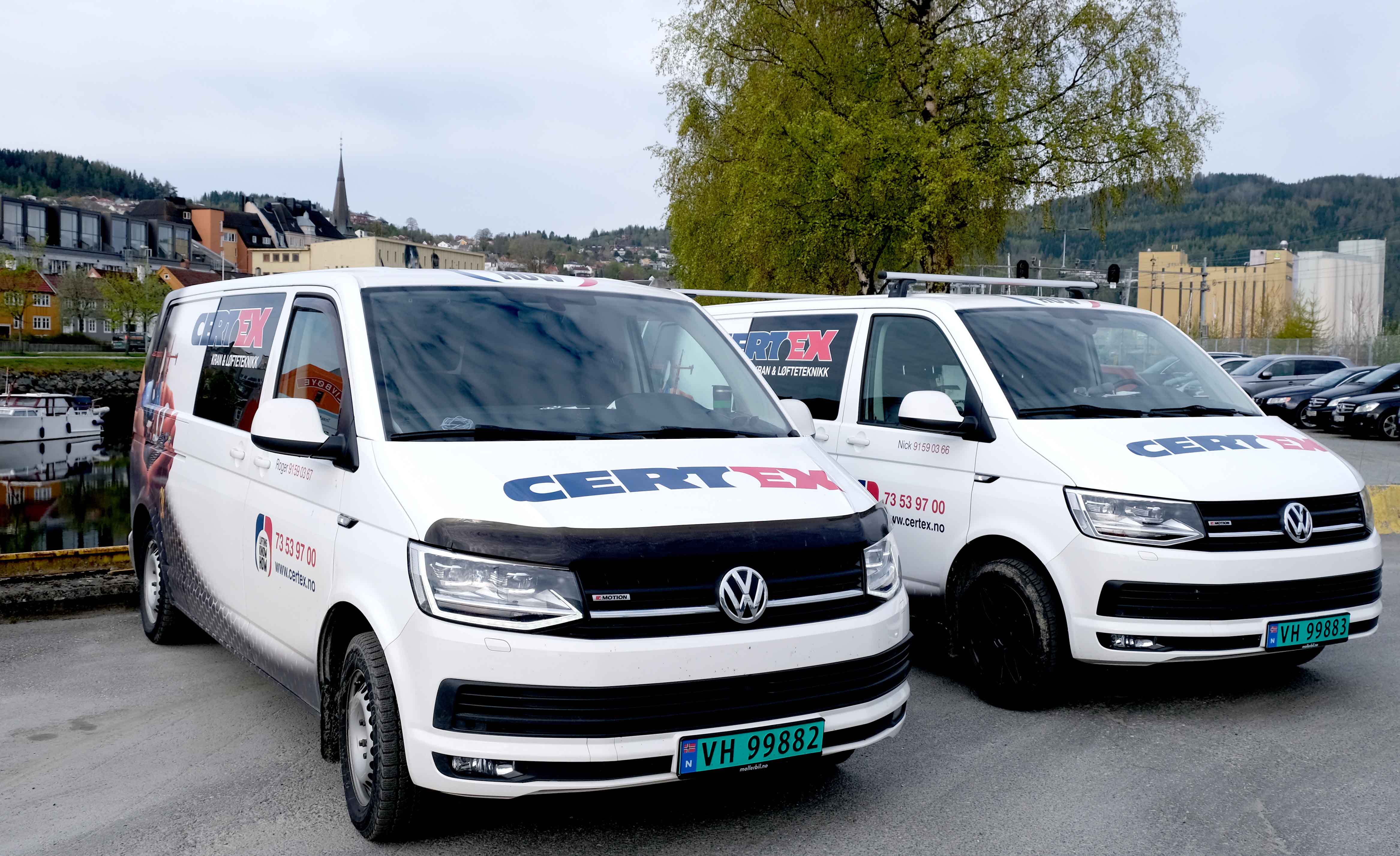 Certex Norge service biler