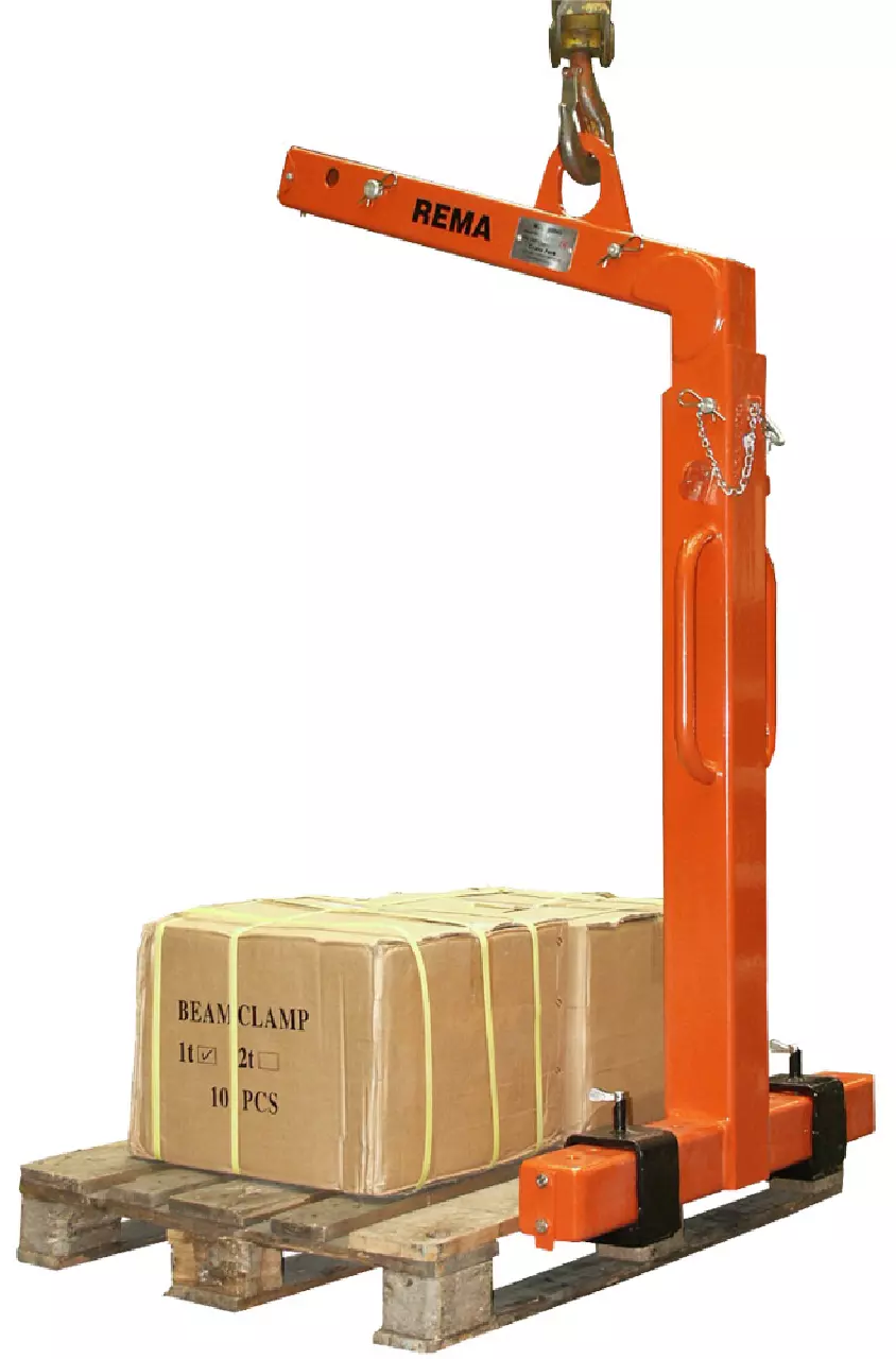 RPHA pallet hooks with automatic balancing