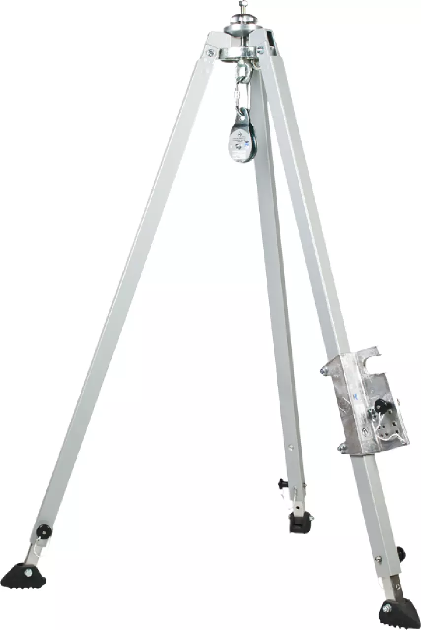 Aluminum tripod (excl. fall stop arrester and winch)